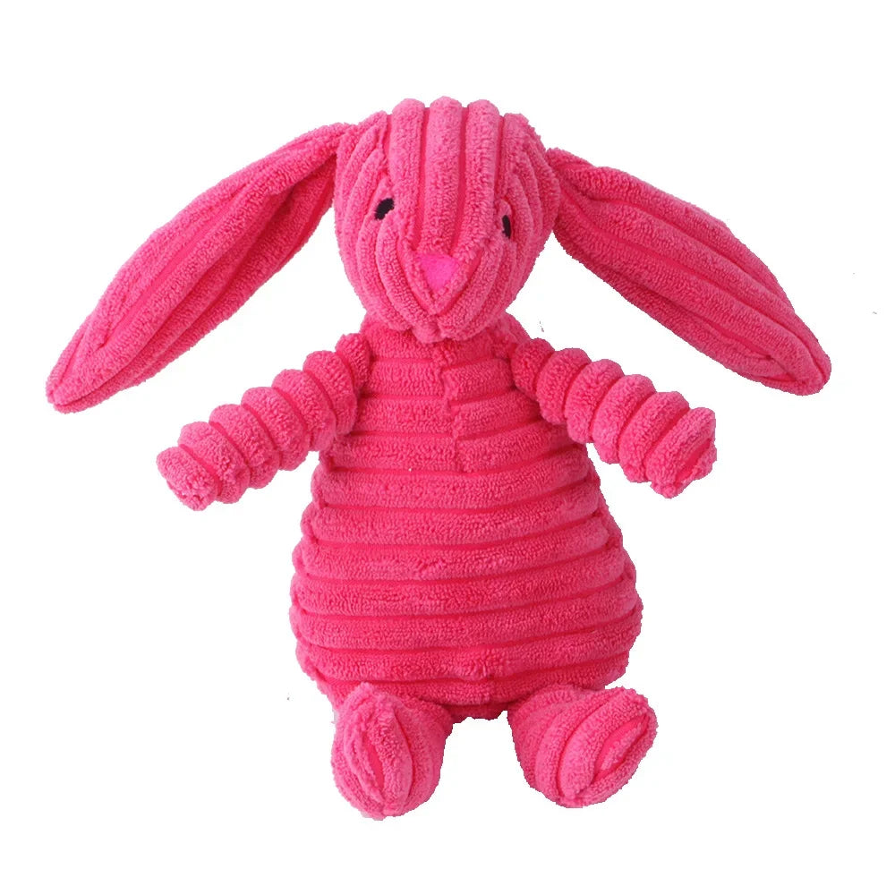 Squeaky Plush Animal Toy for Dogs β Tough & Fun