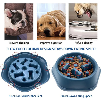 Bone Style Dog Slow Feeder