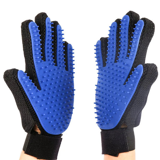 Rubber Glove Pet Bath Brush