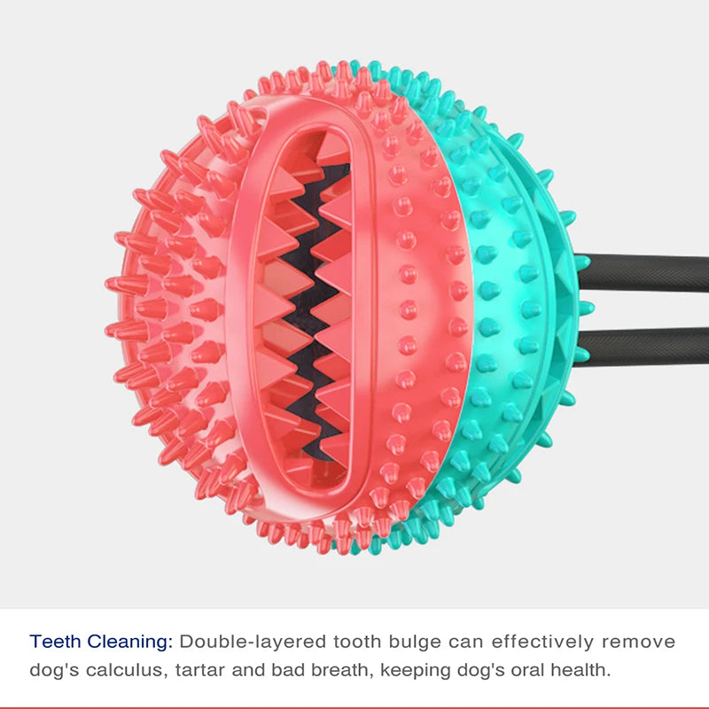 Tug of War Rope Feeding Toy for Dogs