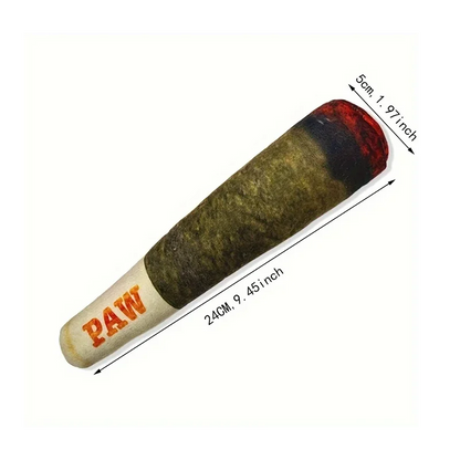 Squeaky Plush Weed Joint – Perfect Dog Gift
