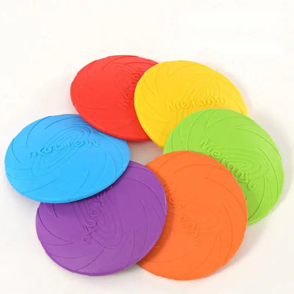 OUZEY Bite Resistant Flying Frisbee For Dogs