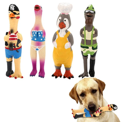 Silly Screaming Dog Toys