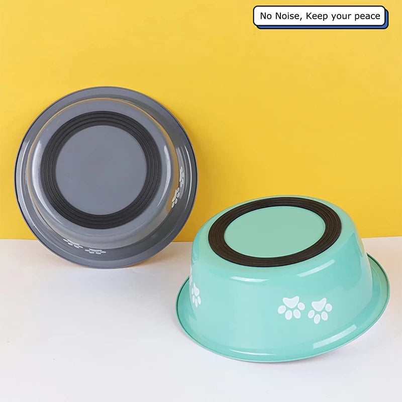 Anti-Slip Dog Bowls for Food and Drink