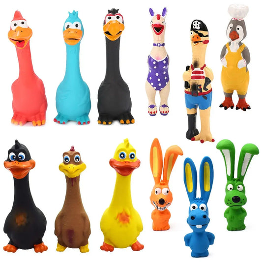 Silly Screaming Dog Toys