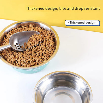 Anti-Slip Dog Bowls for Food and Drink