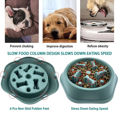Dog Slow Feeder Bowl