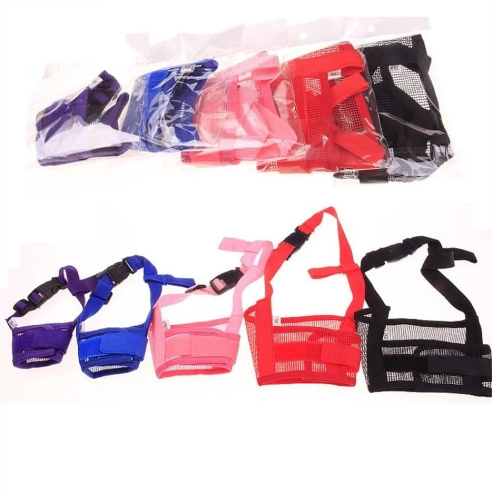 Anti Bark Breathable Dog Muzzle