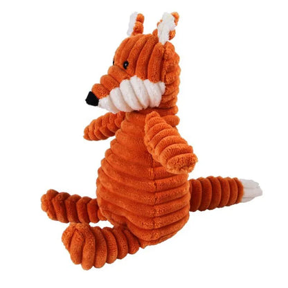 Squeaky Plush Animal Toy for Dogs – Tough & Fun
