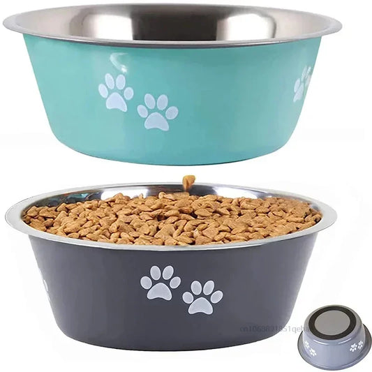 Anti-Slip Dog Bowls for Food and Drink