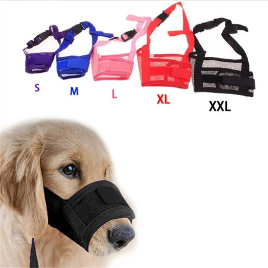 Anti Bark Breathable Dog Muzzle