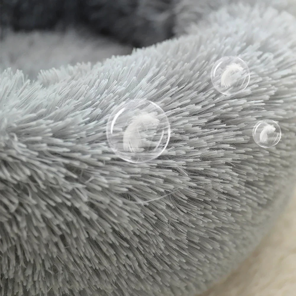 Furry Dog and Cat Bed